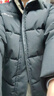 皮爾卡丹（pierre cardin）品牌白鴨絨羽絨服男士冬季保暖加厚外套休閑防風(fēng)御寒免洗夾克男裝 黑色 2XL 曬單實(shí)拍圖