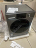 松下（Panasonic）洗烘一體機10公斤滾筒全自動(dòng)洗衣機超薄空氣洗泡沫凈高溫除菌除螨 BLDC變頻66L大內筒XQG100-ND1MT 曬單實(shí)拍圖