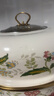 歐麗家 雙層搪瓷蒸鍋湯鍋琺瑯燃?xì)庹翦佁麓蔁蹂佌糁笳舭羽z頭 可視蓋-芳香 2層 34cm 曬單實(shí)拍圖