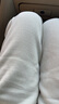 紅蜻蜓休閑褲女加絨新款女裝加厚羊羔絨衛(wèi)褲保暖棉褲女士長褲子女 米白色長褲 羊羔絨 L 曬單實拍圖