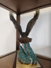 上善若水 銅擺件《大鵬展翅》雄鷹實(shí)心銅老鷹工藝品大展宏圖【原創(chuàng)作品】 大號【長25寬18高36cm】 曬單實(shí)拍圖