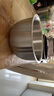 適用美的電飯煲內(nèi)膽MB-HS4075/MB-F4088不銹鋼芯無涂層精鋼鼎釜IH 3升316不銹鋼無涂層 曬單實拍圖