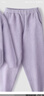 蕉內(nèi)（Bananain）絨絨500E兒童睡衣男女童半邊絨大童寶寶家居服套裝加絨保暖秋冬季 【煥新款】冰芋紫 110 曬單實(shí)拍圖