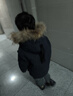 鴨鴨（YAYA）兒童羽絨服男童毛領女童中長款戶外工裝風過年服新年拜年服4805K 藏藍色 140（充絨量106.2克） 曬單實拍圖