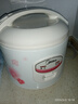 美的（Midea）電飯煲3L4L5L家用經(jīng)典老式機械式蒸屜款簡(jiǎn)單老人易操作不粘內膽 MB-YJ308J  帶蒸籠 3L 曬單實(shí)拍圖