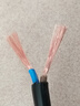 珠江電力珠江電線電纜國標ZC-RVV2/3/4/5芯1.5/2.5/4/6平方電源護套線散剪 （100米）護套線 2.5平方 2芯 曬單實拍圖