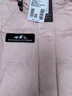 波司登（BOSIDENG）【反季】極寒羽絨服鵝絨女款中長(cháng)款連帽新國標商場(chǎng)同款戶(hù)外外套 迷彩粉9AA3-24 S 160/84A 體重約110-130斤 曬單實(shí)拍圖