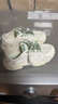 阿米艾（amiai）女童鞋子春秋新款兒童網(wǎng)鞋運動鞋小女孩老爹鞋中大童透氣跑步鞋 米綠單網(wǎng)（夏款） 升級款 35 碼內(nèi)長約22cm 曬單實拍圖