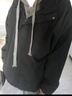 棉服男外套冬季連帽假兩件加厚保暖棉衣男款冬裝棉襖子 黑色【加厚保暖】 XL 曬單實(shí)拍圖