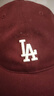 美職棒（MLB）旗艦官網(wǎng)男女帽子春夏軟頂運(yùn)動(dòng)棒球帽休閑遮陽(yáng)帽鴨舌帽生日禮物 洛杉磯道奇隊(duì)/酒紅色/77 均碼 F 曬單實(shí)拍圖