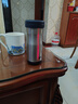 膳魔師（THERMOS）保溫杯泡茶杯水杯自帶原裝杯套不銹鋼杯子帶茶漏JML-371F 330ml深藍(lán)色-BL 曬單實(shí)拍圖