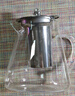 優(yōu)妮伴茶壺玻璃茶具泡茶壺耐熱煮燒水茶壺帶過濾家用加厚大容量 【750ML】玻璃桶直身壺1件 曬單實拍圖