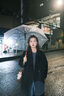 魔小宅透明雨傘長柄手動(dòng)女生高顏值韓系超輕家用便攜學(xué)生雨傘上學(xué)專用 透明高顏值 8骨 曬單實(shí)拍圖