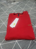 阿迪達(dá)斯 （adidas）男子紅色衛(wèi)衣春季休閑運動服圓領(lǐng)套頭衫  XL碼 曬單實拍圖