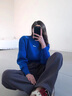 蘿美醬灰色運動褲女小個子春秋2025新款寬松舒適束腳衛(wèi)褲美式休閑闊腿褲 深灰美式衛(wèi)褲常規(guī) L 【建議105-115斤】 曬單實拍圖