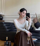 YIZUN. CHOMEL四層疊戴晚禮服大珍珠毛衣項(xiàng)鏈女高級(jí)感輕奢小眾多層頸鏈2024新款 四層纏繞 曬單實(shí)拍圖