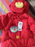 巴拉巴拉兒童寶寶連體衣新生嬰兒衣服羽絨拜年服2025新年春裝209125120201 曬單實(shí)拍圖