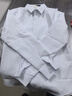 LAXSESU冬季男士長(cháng)袖襯衫加絨加厚保暖白色黑色商務(wù)西裝襯衣寸衫上衣男裝 白色 加絨 :【建議130-140斤內】 XL 曬單實(shí)拍圖