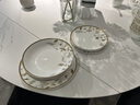 唐帕碗具套裝景德鎮家用輕奢高級感2024新款陶瓷餐具碗盤(pán)筷喬遷之喜 【一葉之秋】70頭豪華升級配置 曬單實(shí)拍圖
