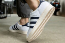 三葉草（Adidas）貝殼頭板鞋男 SUPERSTAR時(shí)尚潮流舒適低幫運(yùn)動(dòng)休閑鞋 ID4685 43 曬單實(shí)拍圖