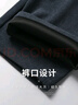 杉杉（SHANSHAN）休閑褲男秋冬季商務(wù)休閑男士保暖燈芯絨直筒長(zhǎng)褲中青年寬松褲子 黑色 XL /180 曬單實(shí)拍圖