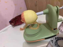密小米德國削蘋(píng)果皮神器家用手搖削皮器自動(dòng)削皮機器多功能刨皮刀打皮器 蘋(píng)果削皮機-墨綠 曬單實(shí)拍圖