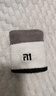 TAAN泰昂運動護腕薄款透氣吸汗棉質(zhì)擦汗腕帶長護腕2只HJ1311白黑灰 曬單實拍圖