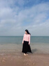 伊離姿2025網(wǎng)紅穿搭針織開衫甜辣女裝時(shí)尚氣質(zhì)小香風(fēng)粉色毛衣短款打底衫 粉色【高品質(zhì)】 M 碼【95斤-110斤】 曬單實(shí)拍圖
