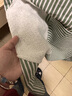 京悠雨防水圍裙廚房專(zhuān)用防油濺棉麻長(cháng)袖女新款罩衣家用秋季做飯圍腰 棉麻條紋楓葉-綠（長(cháng)袖） 曬單實(shí)拍圖