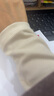 蕉內(nèi)（Bananain）熱皮501++保暖內(nèi)衣女士打底衫裸感帶胸墊7A抗菌莫代爾秋冬季秋衣 【圓領(lǐng)】燕麥奶 M 曬單實(shí)拍圖