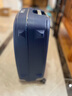 新秀麗（Samsonite）歐洲進(jìn)口時(shí)尚純色卡扣拉桿箱男女旅行行李箱 10U深藍色 25英寸托運箱 曬單實(shí)拍圖