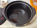 康舒（KANGSHU）砂鍋家用耐高溫中式瓷煲干燒不裂燉鍋陶瓷煲湯鍋燉排骨瓦罐沙鍋 2400ML無(wú)蓋黑色瓷煲(3-4人) 曬單實(shí)拍圖