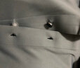 愛登堡男裝夏季短袖polo衫男中年爸爸裝商務保羅上衣淺灰175/92A(XL) 曬單實拍圖
