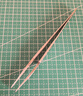 寶工（Pro'sKit）TZ-116 不銹鋼防磁扁平嘴鑷子 (120mm) 曬單實(shí)拍圖