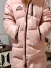 坦博爾兒童羽絨服男女童中長(cháng)款連帽保暖舒適外套厚530713Z 逐陽(yáng)粉 160  曬單實(shí)拍圖