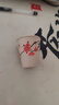 功夫茶杯主人杯兩個(gè)裝品茗杯復古家用茶具套裝粗陶茶杯喝茶杯子 粗陶日式杯-紅梅兩個(gè)裝 曬單實(shí)拍圖