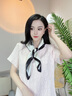 viney夏季真絲絲巾100%桑蠶絲女中方巾領(lǐng)巾生日禮物送老婆媽媽長(cháng)輩 【米白色禮盒裝】實(shí)用高級感絲綢 高級感護頸氣質(zhì)圍脖 曬單實(shí)拍圖