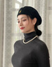 伊燦倪妮仿珍珠項鏈女小米珠鎖骨鏈高級2025新款爆款小眾氣質(zhì)時尚頸鏈 倪妮同款施家珍珠項鏈-12mm 曬單實拍圖