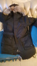 君羽戶外羽絨服男中長款男士800蓬工裝服派克服加厚防水鵝絨服D52071 黑色 M 推薦女121-135斤/男136-150斤 曬單實拍圖