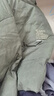 杰克·瓊斯（JACK&JONES）冬季新款時(shí)尚潮流立領(lǐng)寬松拉鏈字母刺繡裝飾羽絨服男裝224412059 E04 軍綠色 S 170 曬單實(shí)拍圖