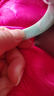 新一族緬甸翡翠玉手鐲冰糯種陽(yáng)綠手鐲女款處理送媽媽送老婆送女友禮物 內(nèi)徑60-61mm(適合120斤-130斤) 曬單實(shí)拍圖