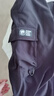 駱駝（CAMEL）防潑水加絨軟殼沖鋒褲女工裝傘兵長(cháng)褲 A24CZ0L1634 幻影黑 S 曬單實(shí)拍圖