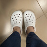 卡駱馳crocs洞洞鞋貝雅男鞋女鞋一腳蹬穿脫涼拖鞋沙灘鞋拖鞋涼鞋女10126 10126-100 熱推（建議拍小一碼） 39 -40(250mm) 曬單實(shí)拍圖