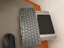 ifacemall 適用蘋(píng)果鍵盤(pán)妙控無(wú)線(xiàn)藍牙pro平板ipad筆記本電腦magic keyboard 【深空灰】雙模連接/設備秒切換/金屬靜音 曬單實(shí)拍圖
