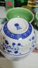 富玉景德鎮(zhèn)玲瓏餐具散件 釉下彩高溫白瓷碗套組家用單個飯碗高檔碗碟 萬壽蓮5寸飯碗（6個-禮盒裝） 曬單實拍圖