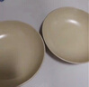 悠瓷（youcci）新款大號(hào)敞口菜碗家用8英寸沙拉碗吃面碗簡(jiǎn)約啞光陶瓷碗套裝餐具 8英寸芝麻釉敞口碗混色2只裝 曬單實(shí)拍圖