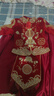米詩德秀禾服新娘小個(gè)子150結(jié)婚禮服中式婚禮145矮個(gè)子敬酒服婚紗 鳳天A簡(jiǎn)款無頭部飾 夏季款 XS 曬單實(shí)拍圖