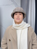SOMUBAY 中老年女士帽子春秋新款奶奶漁夫帽時(shí)髦洋氣防風(fēng)防寒老太太帽 【單帽】卡其 M 均碼(56-58cm) 曬單實(shí)拍圖
