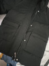 QVI高端品牌羽絨服女短款2025冬季新款寬松減齡小個(gè)子白鴨絨加厚外套 黑色（90新國標白鴨絨） S 【80斤--110斤】 曬單實(shí)拍圖