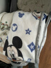 迪士尼（Disney）兒童卡通雙面絨多功能牛奶絨毛毯 秋冬家用辦公室毯子蓋毯午睡毯 輕奢米奇 100*150 cm 曬單實(shí)拍圖